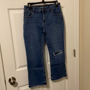 GUC women’s size 8 cropped jeans